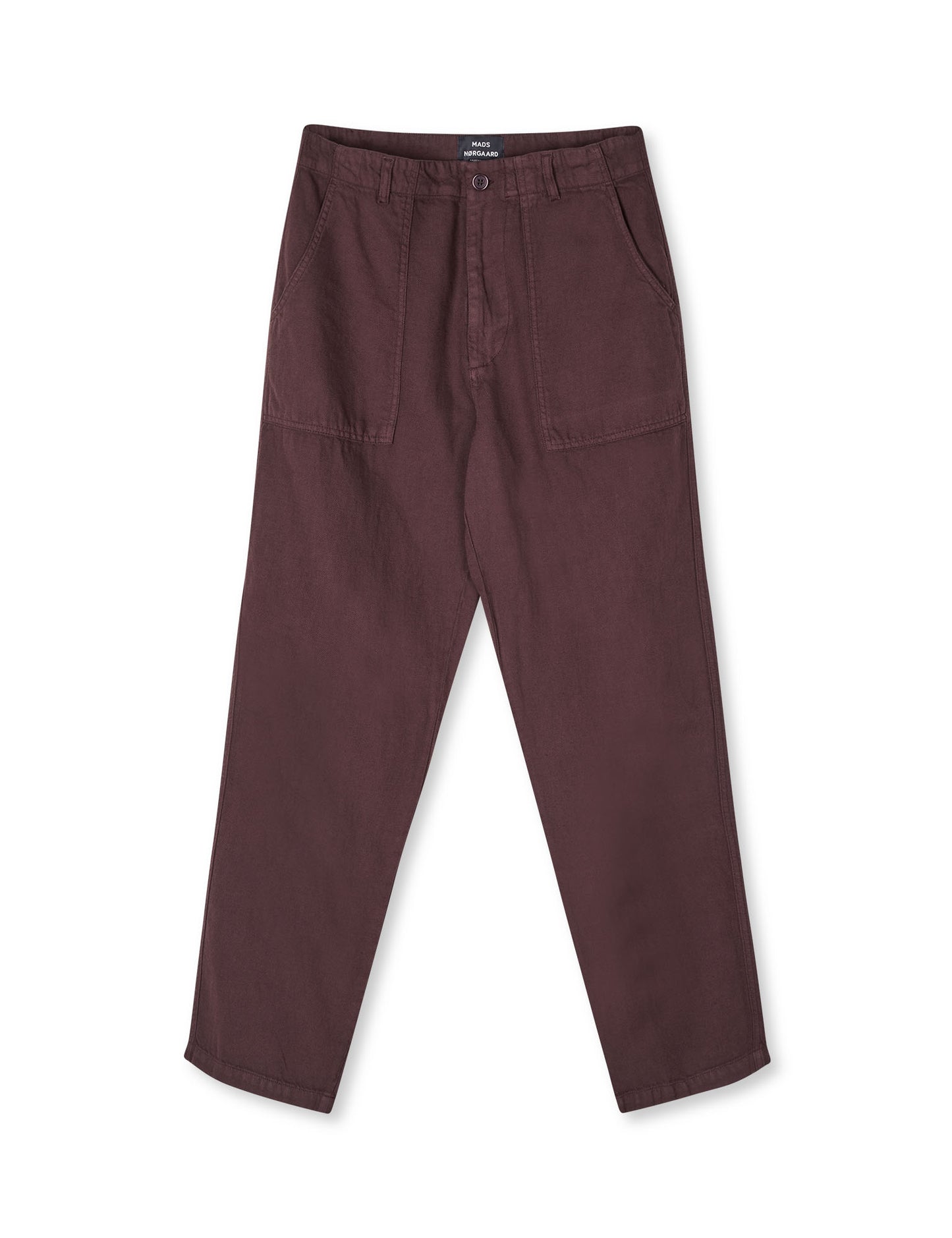 Cotton Linen Work Jay Pants, Chicory Coffee