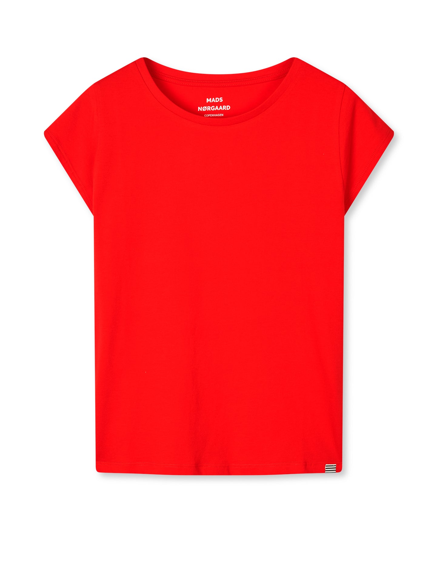 Fine Jersey Teasy Tee FAV, Fiery Red