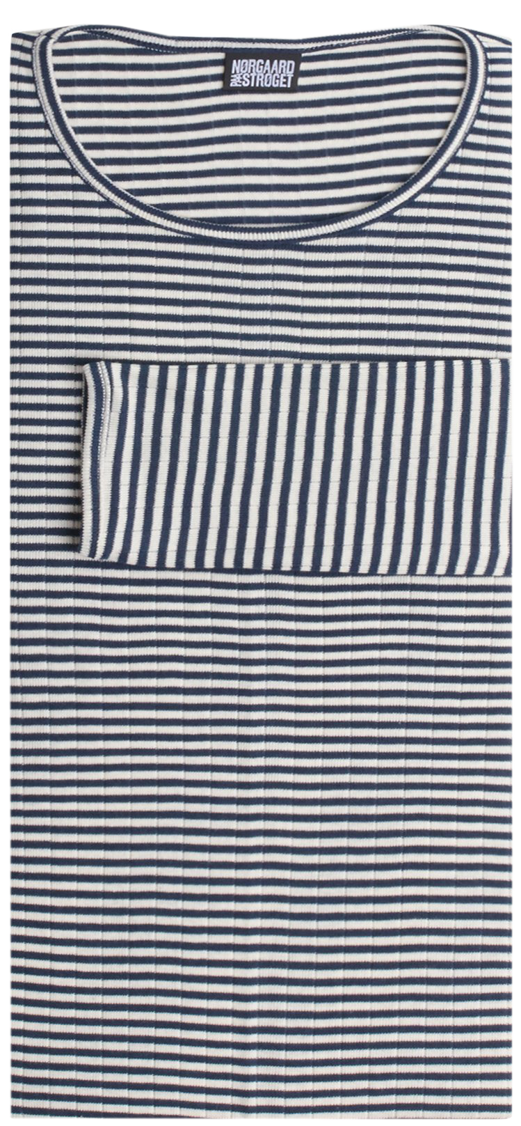 101 Fine Stripe, Marine/Ecru