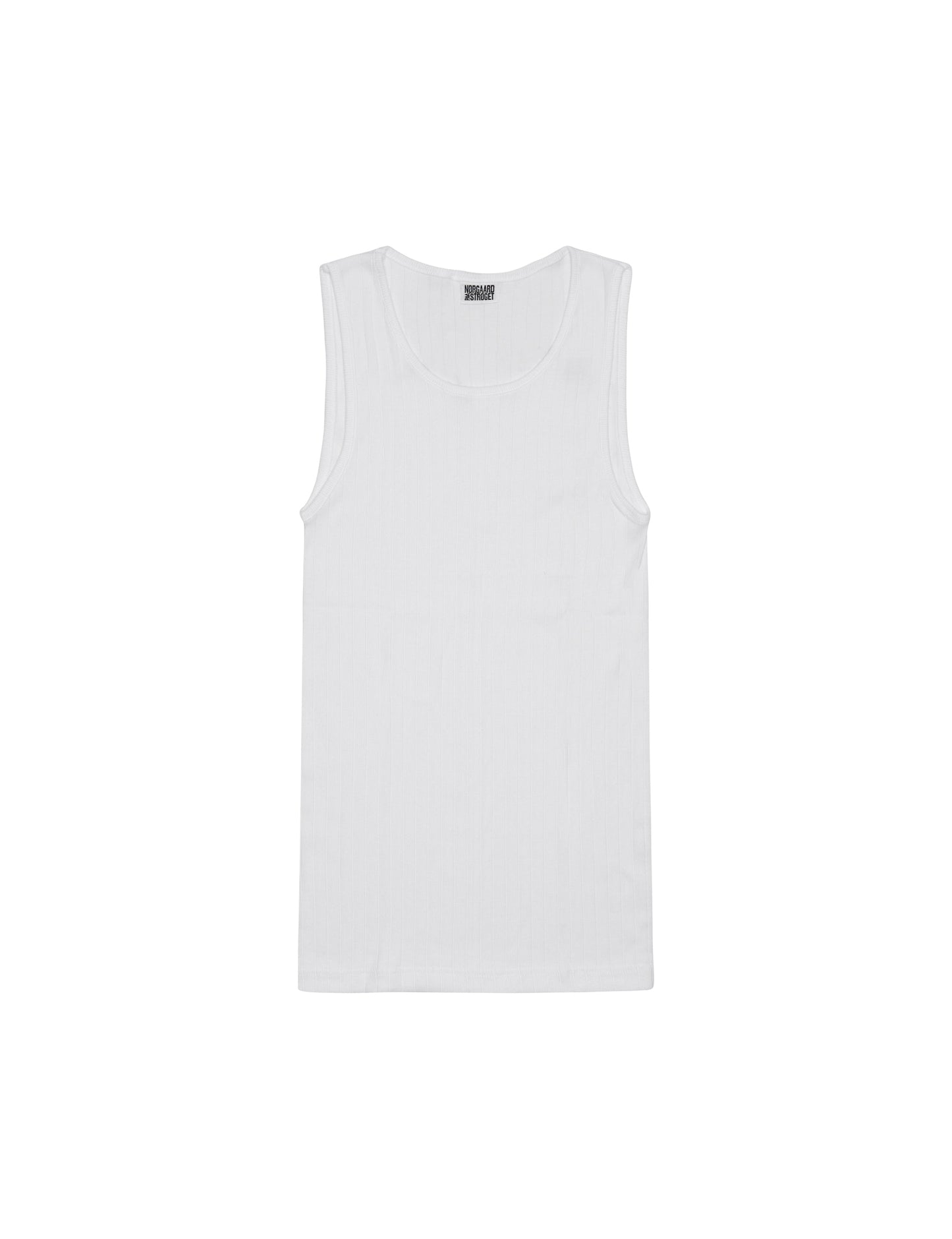 NPS Tank Top Solid Color,  White