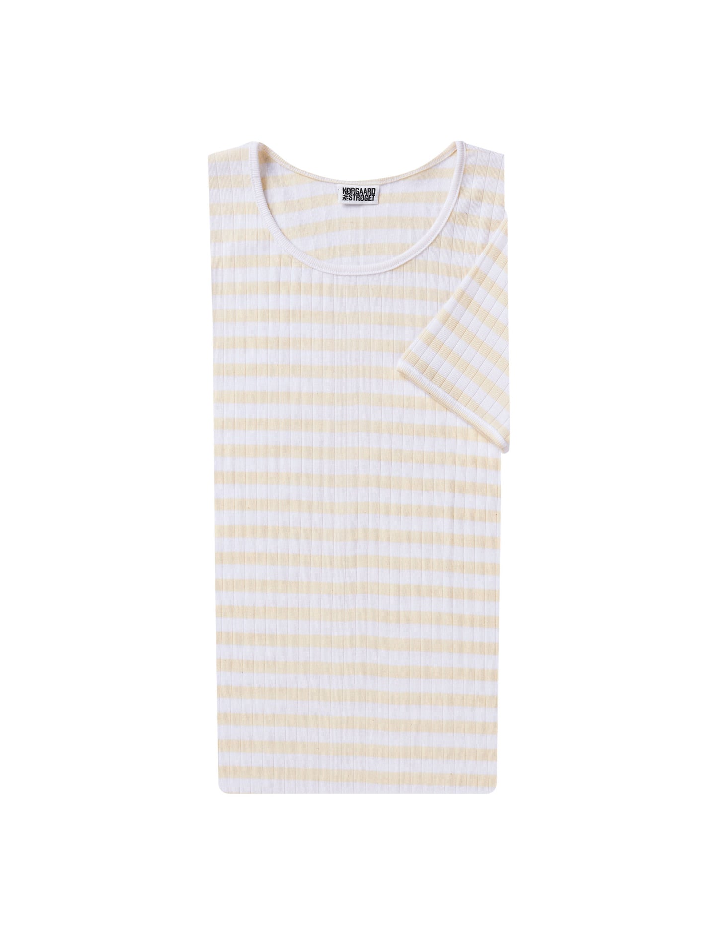 101 Short Sleeve Broadway, White/Ecru