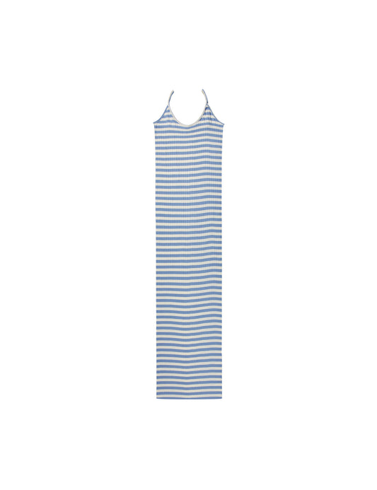 NPS Strap Dress Broadway, Light Blue/Ecru