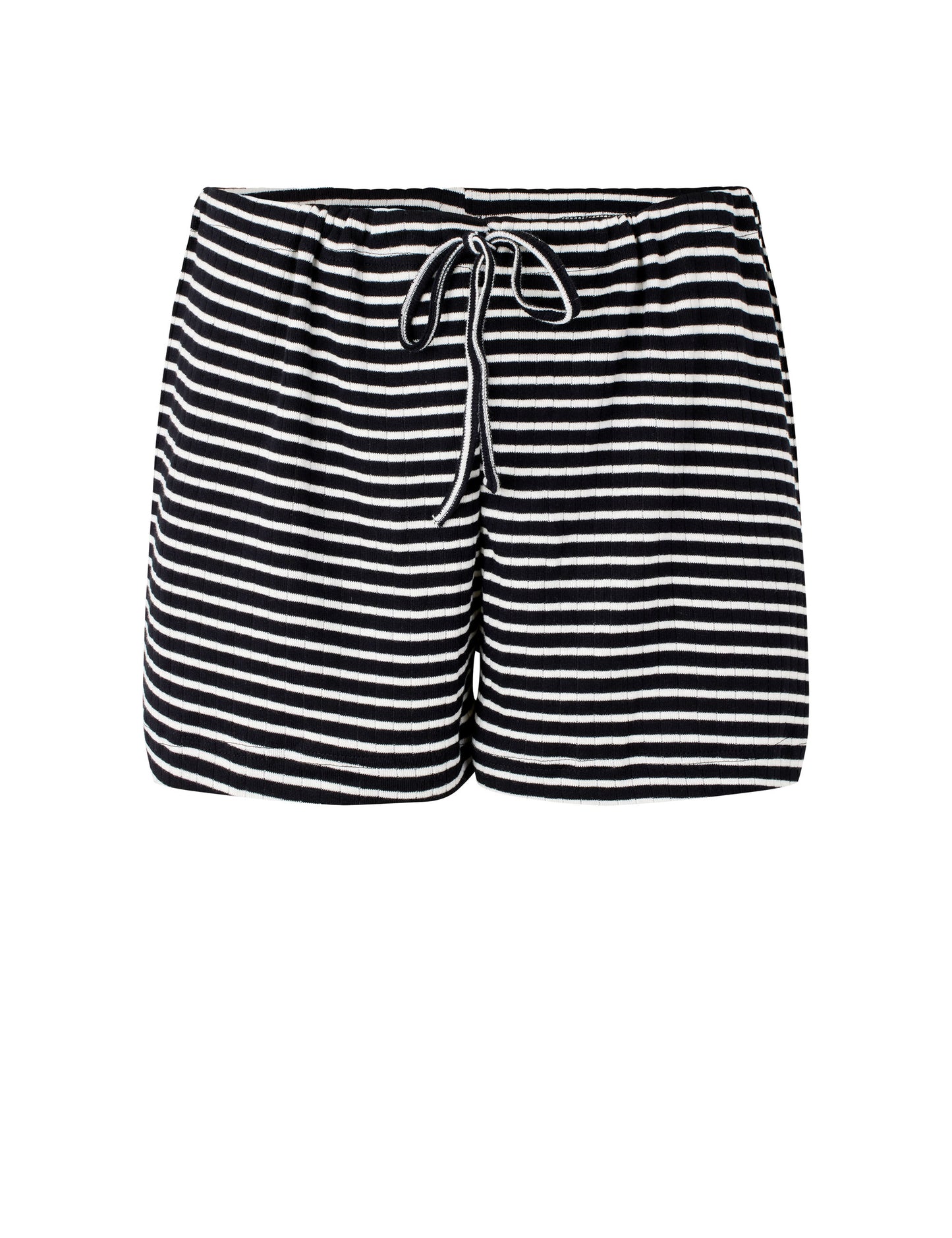 NPS Nova Shorts NPS Stripes, Black/Ecru