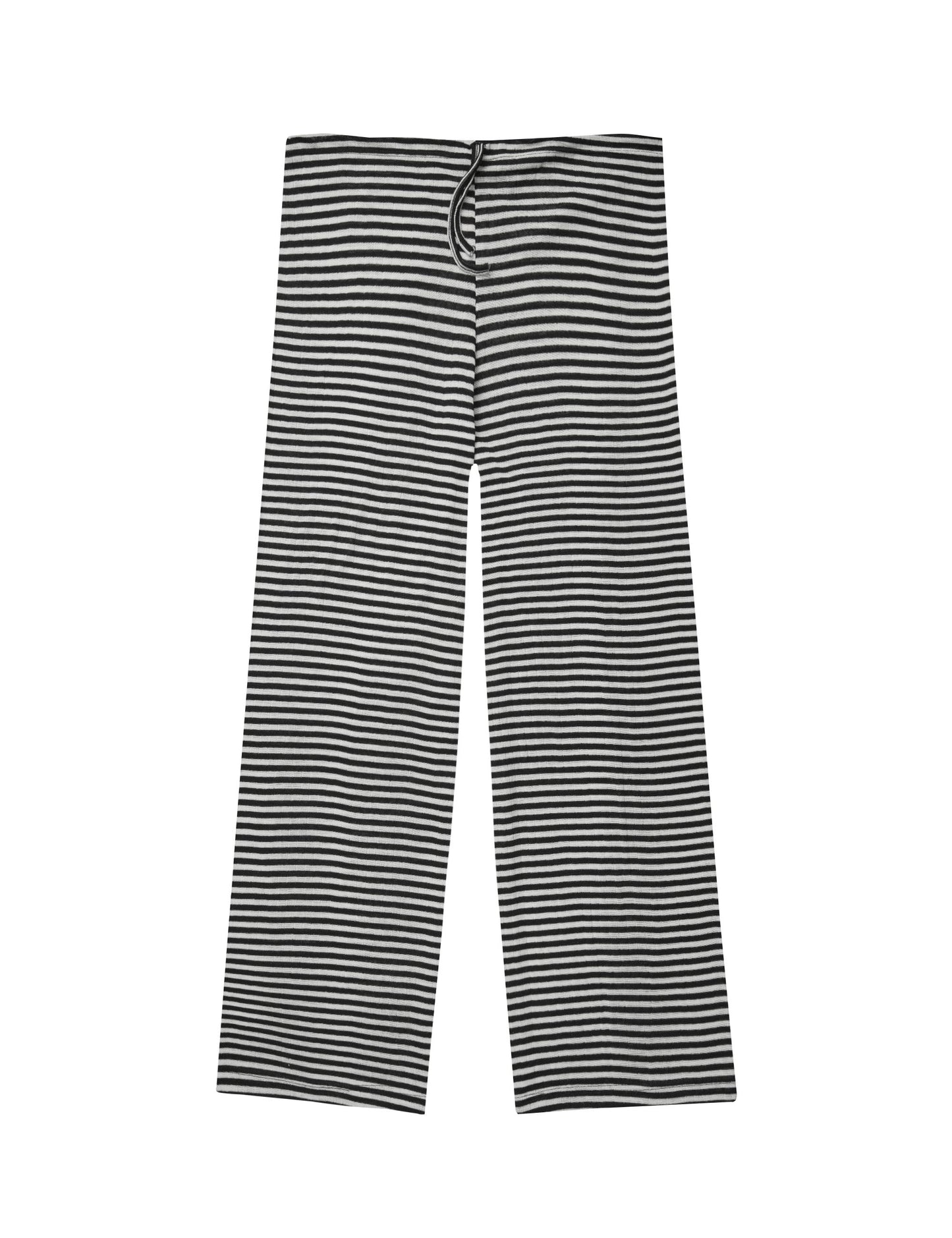 NPS Nova Pants Wool, Black/Ecru Stripe