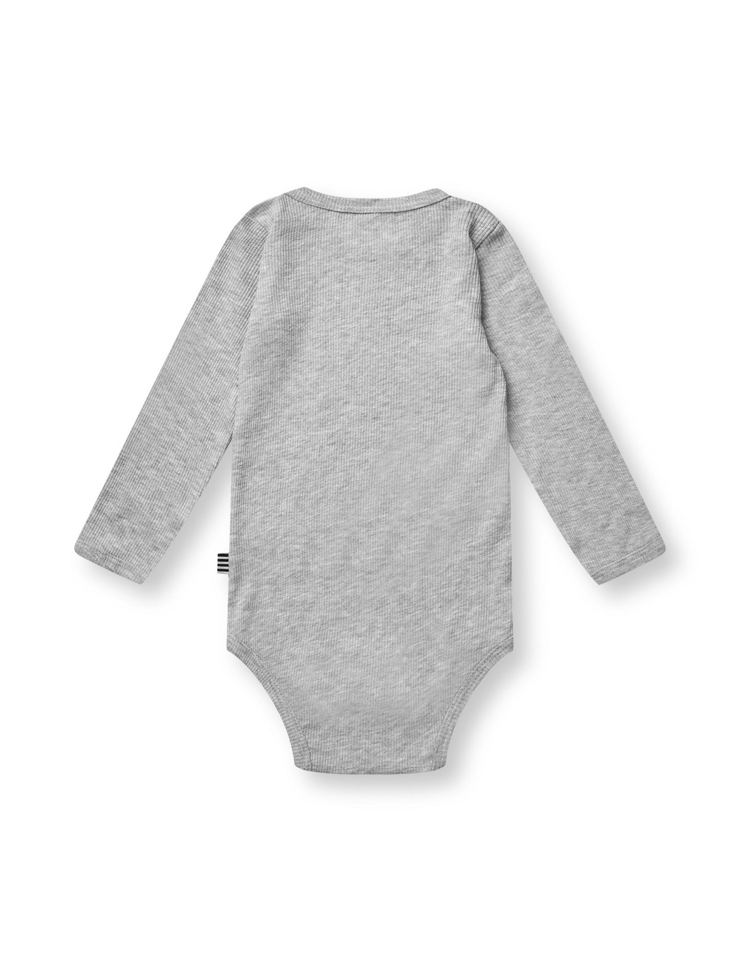 Soft Solid Rib Body, Grey Melange