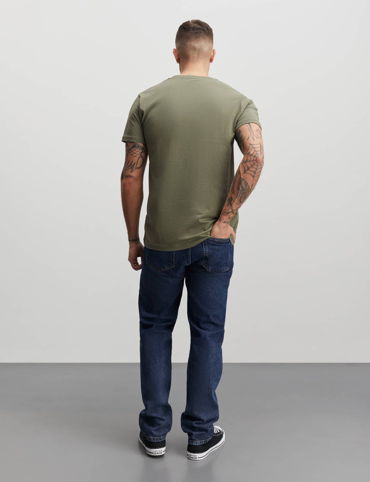 Fine Jersey Thor Tee, Army