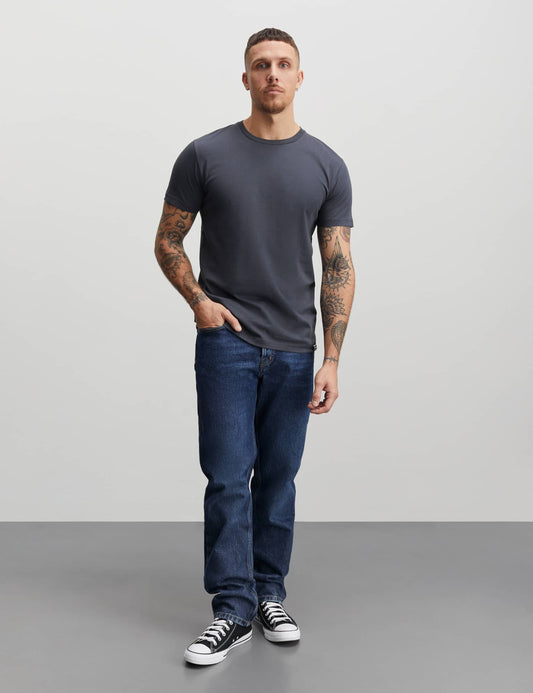 Fine Jersey Thor Tee, Black Oyster