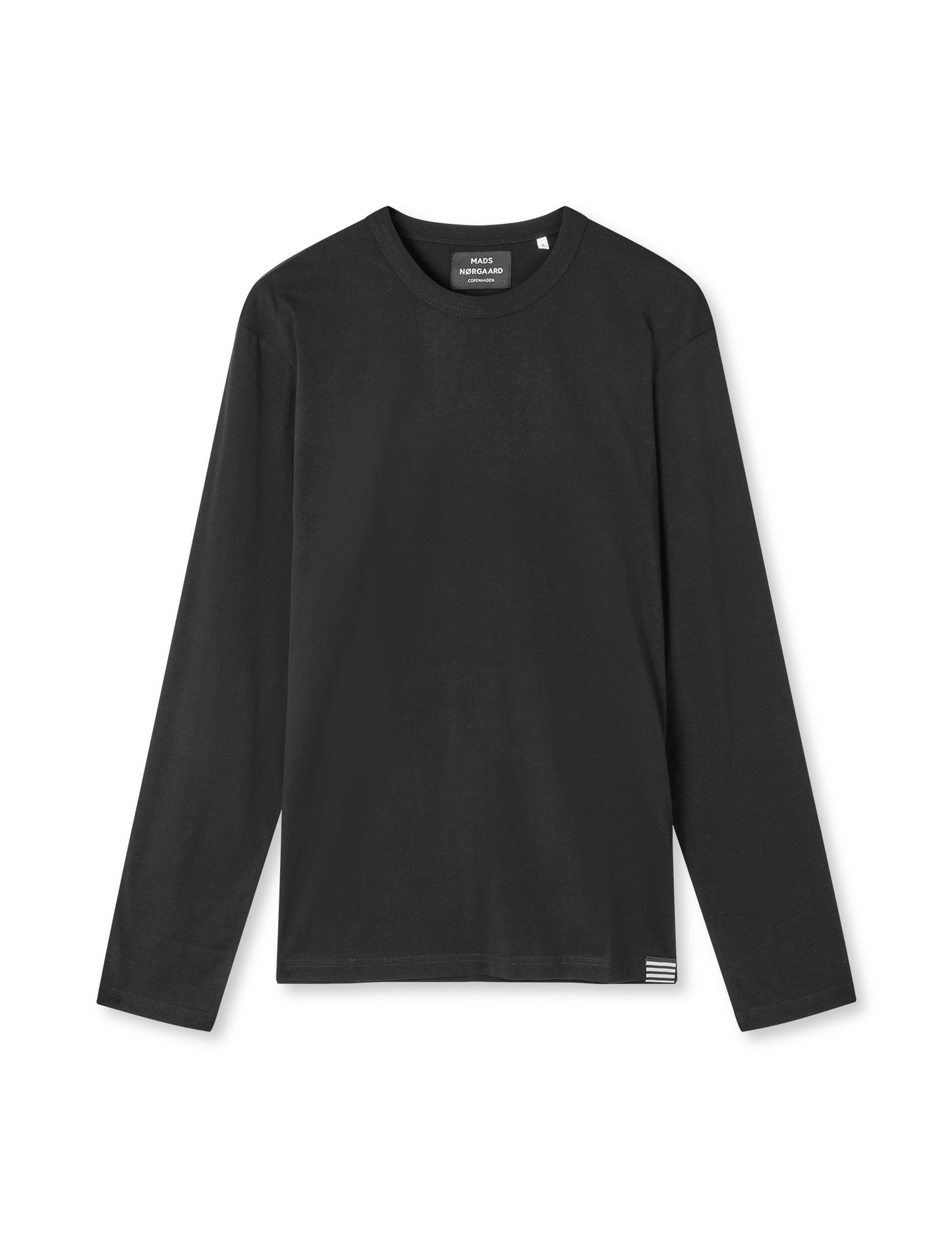 Fine Jersey Thor Tee LS, Black