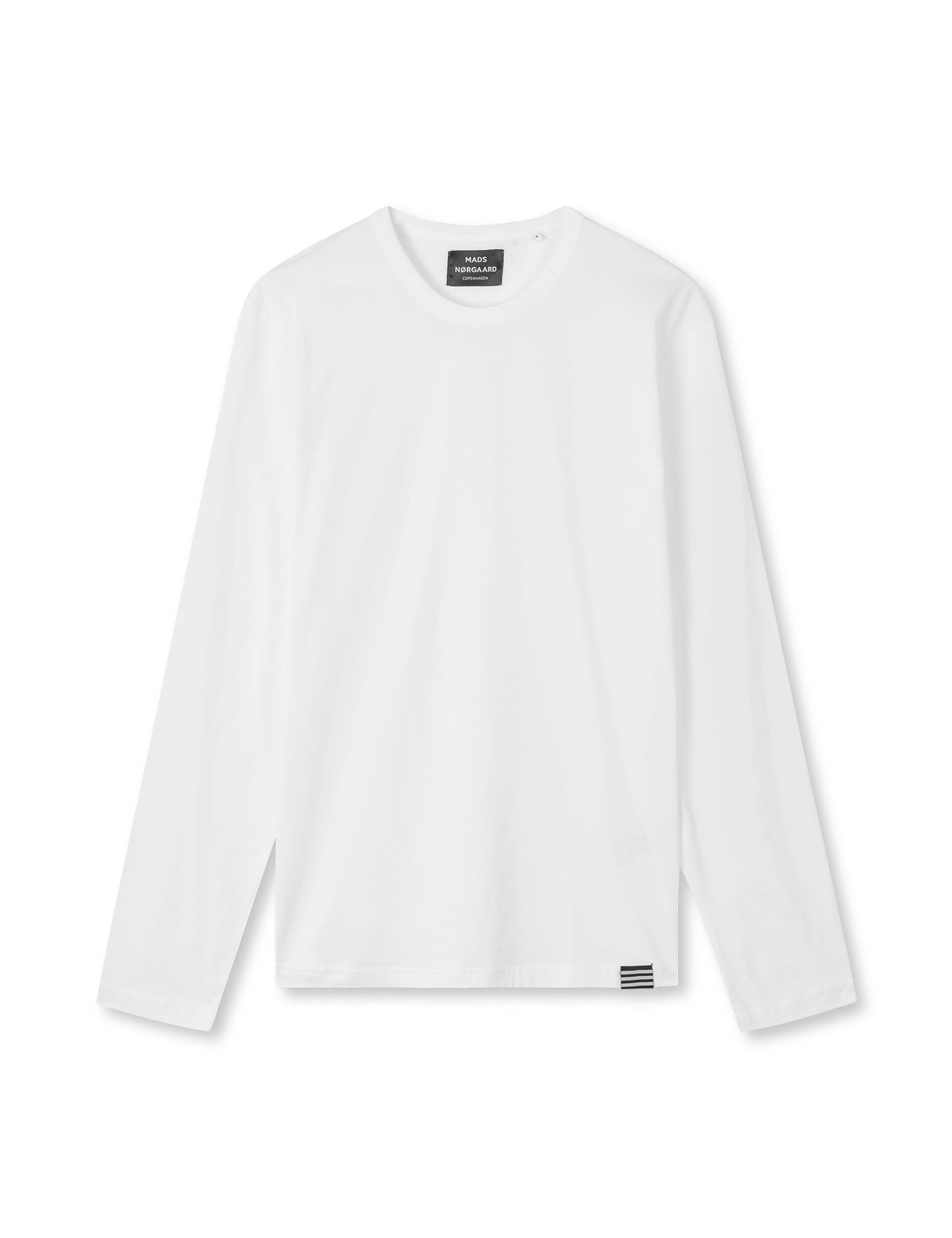 Fine Jersey Thor Tee LS, White