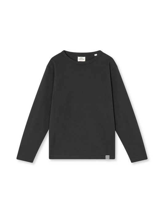 Fine Jersey Thorlino L/S Tee FAV,  Black