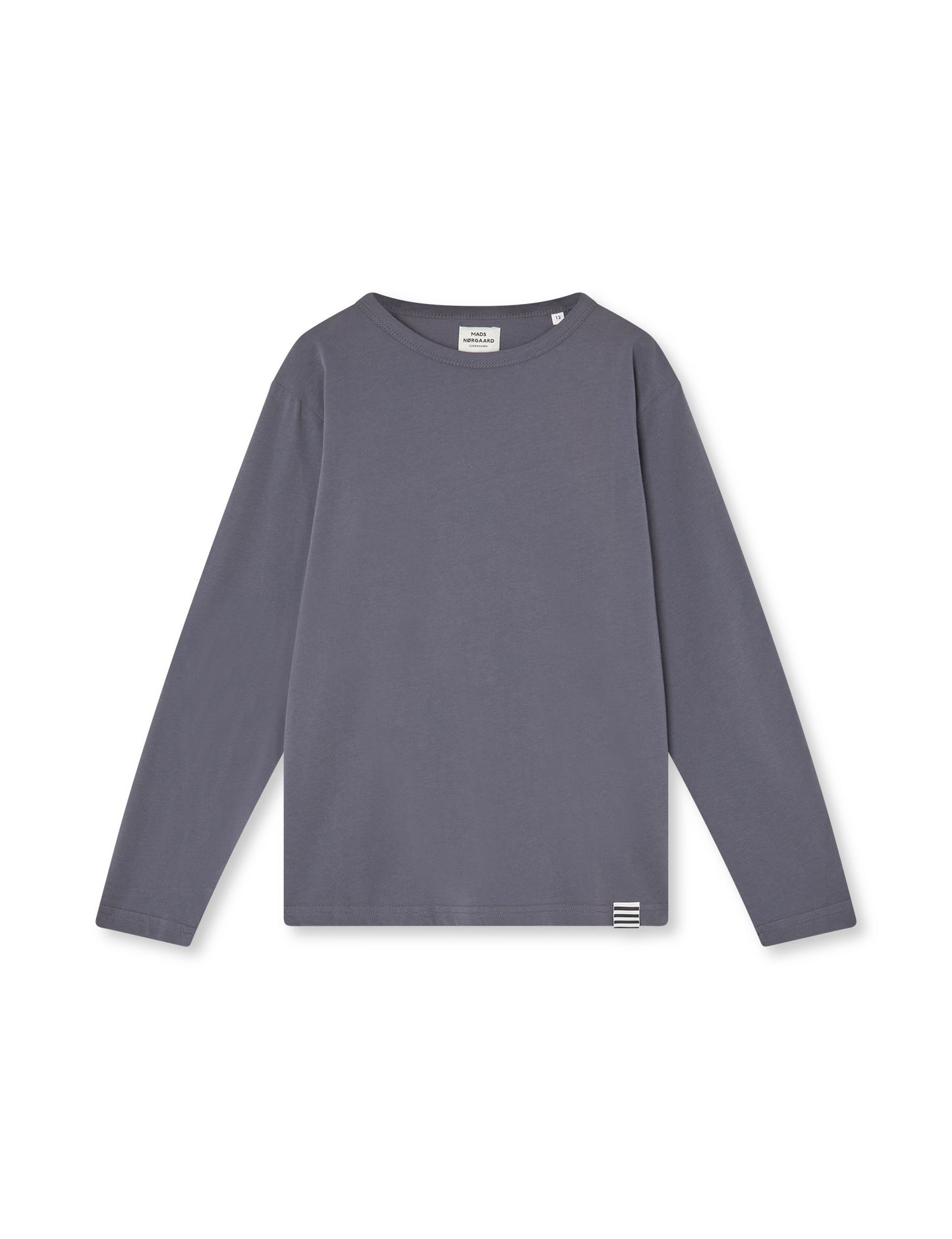 Fine Jersey Thorlino L/S Tee FAV, Dark Grey