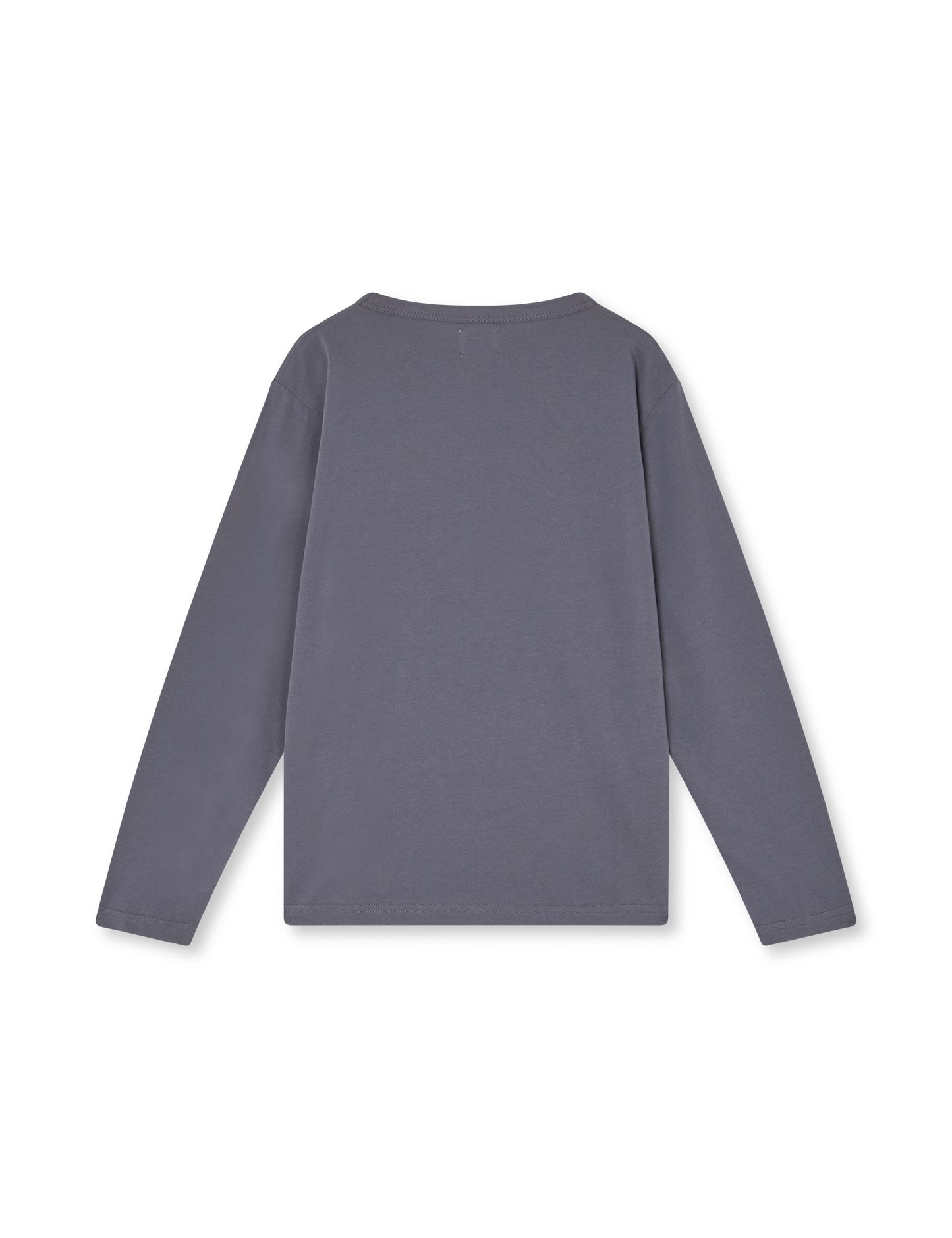 Fine Jersey Thorlino L/S Tee FAV, Dark Grey