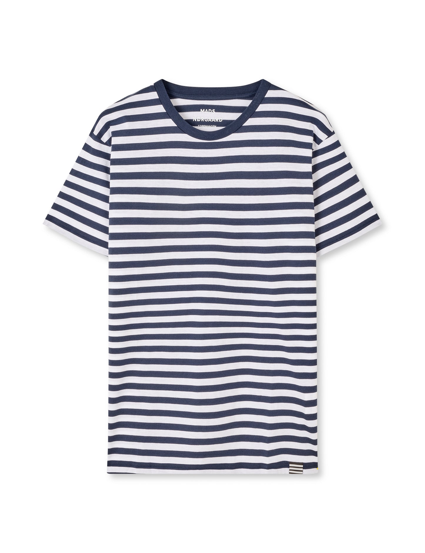 Fine Jersey Midi Thor Tee, Navy/White