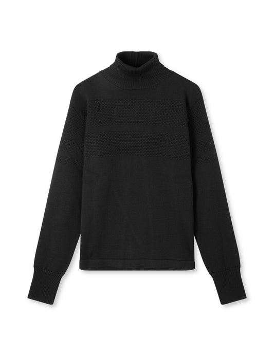 Wool Klemens Knit, Black