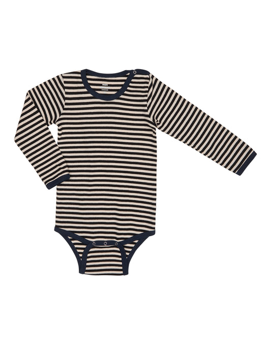 Soft Duo Striped Body, Off White / Black / Navy