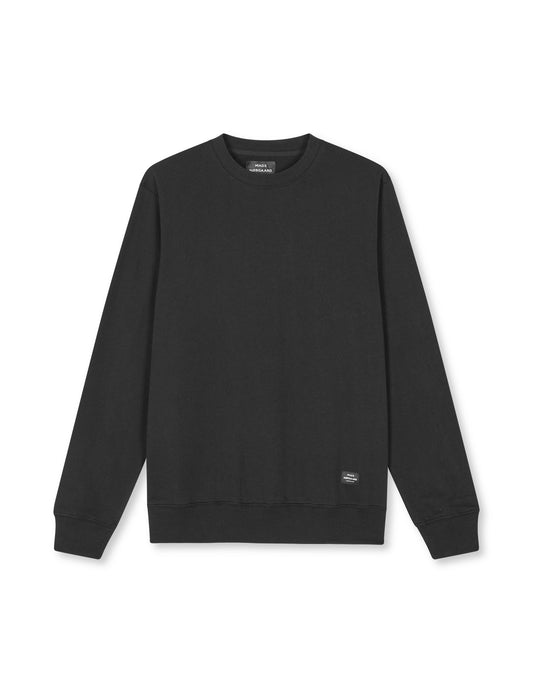 Light Terry Asker Sweat, Black