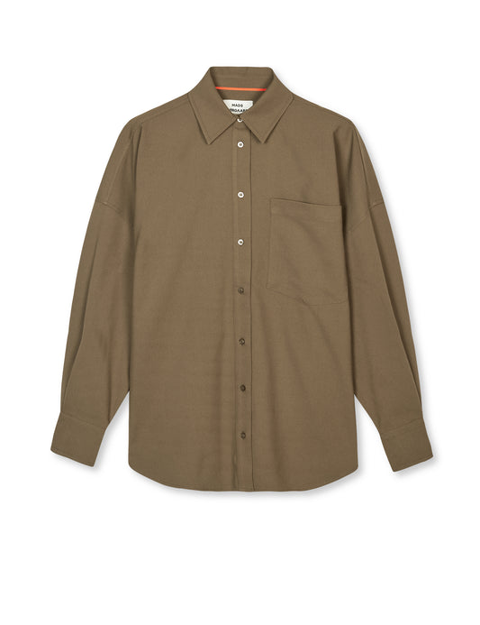 Soft Spring Nelly Shirt, Teak