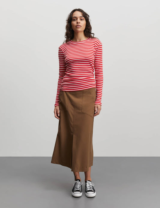 Soft Spring Soy Skirt, Teak