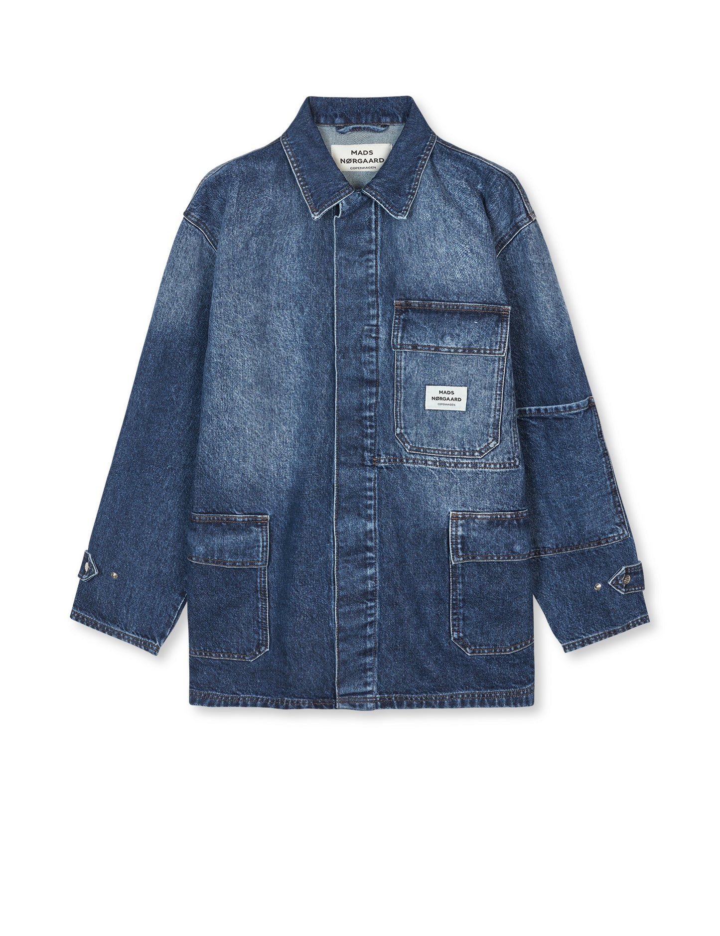 Arizona Denim Johnny Jacket, Blue Mid Wash