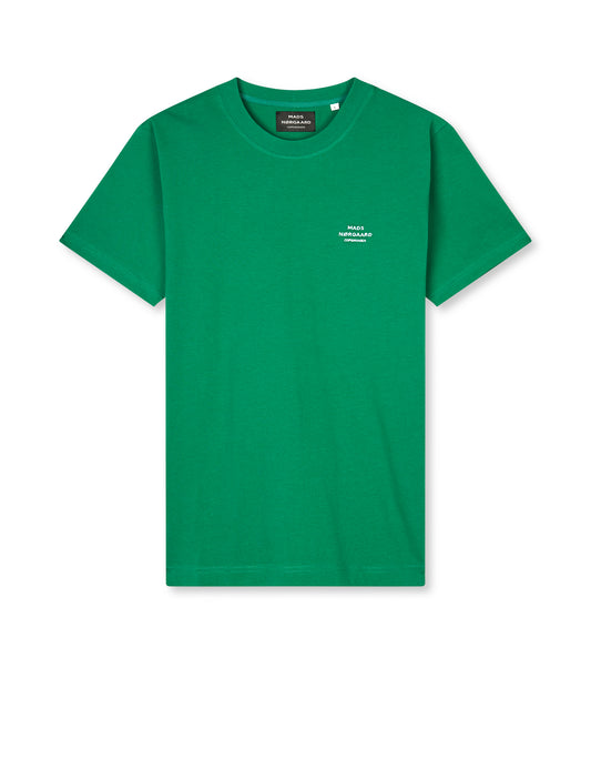 Cotton Jersey Frode Emb Logo Tee, Verdant Green