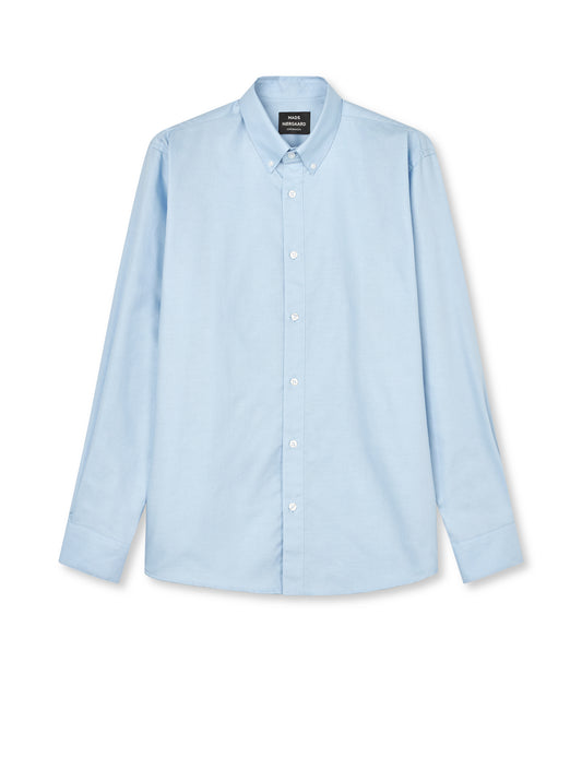 Cotton Oxford Sune Shirt BD, Cashmere Blue