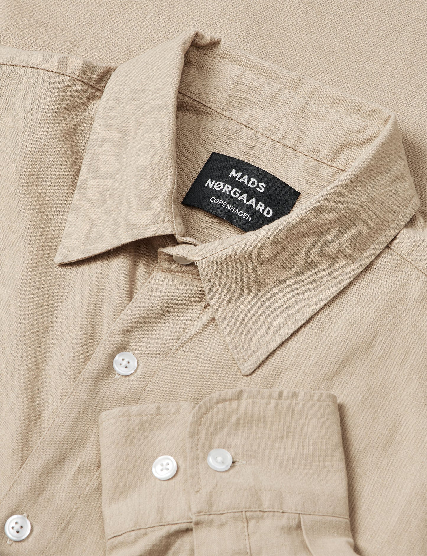 Cotton Linen Sune Shirt, Trench Coat