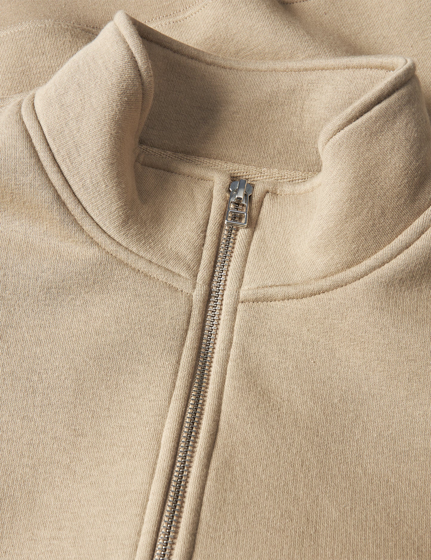 Standard Half Zip Logo Sweat, Trench Coat