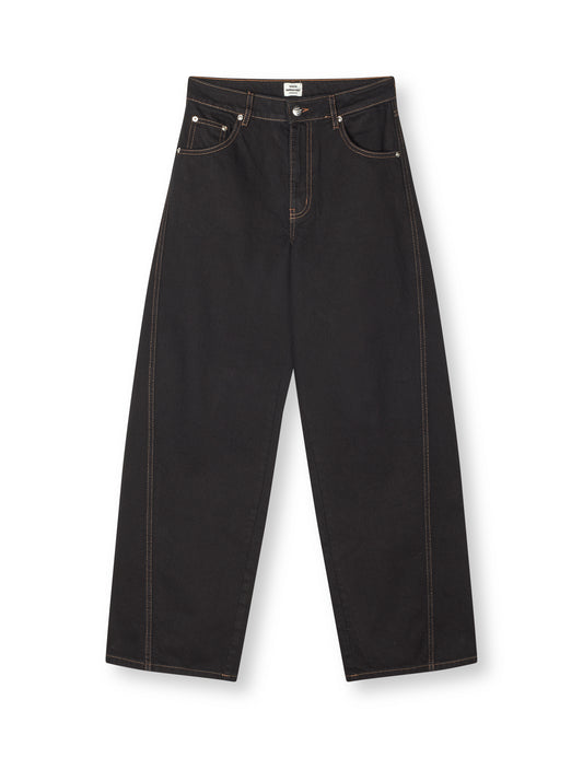 Dyed Denim Christel Jeans, Black