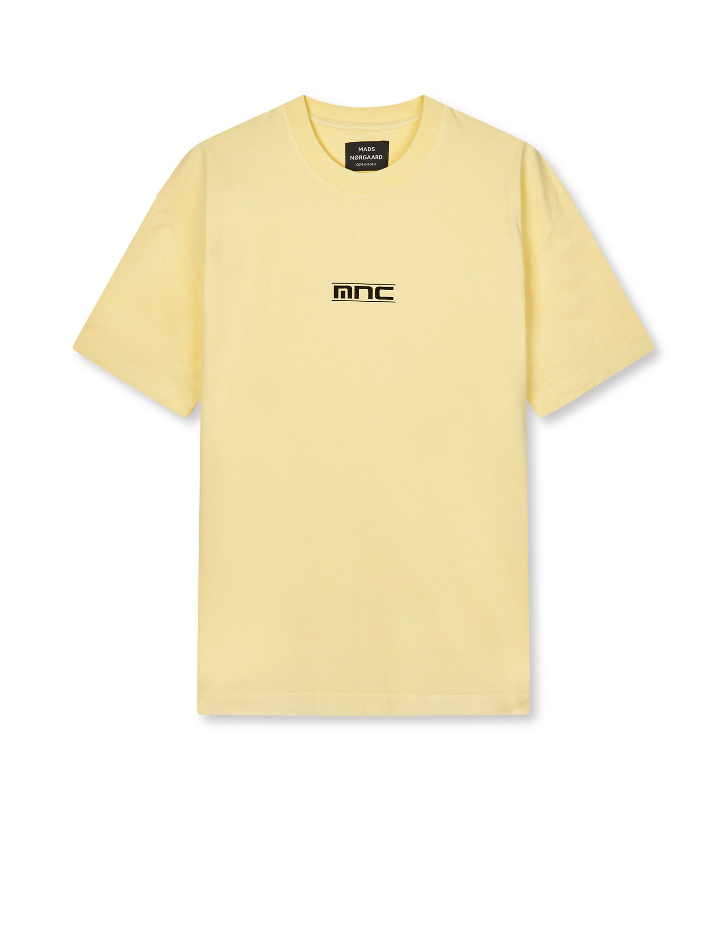 Open-End Dye Big Tee, Tender Yellow