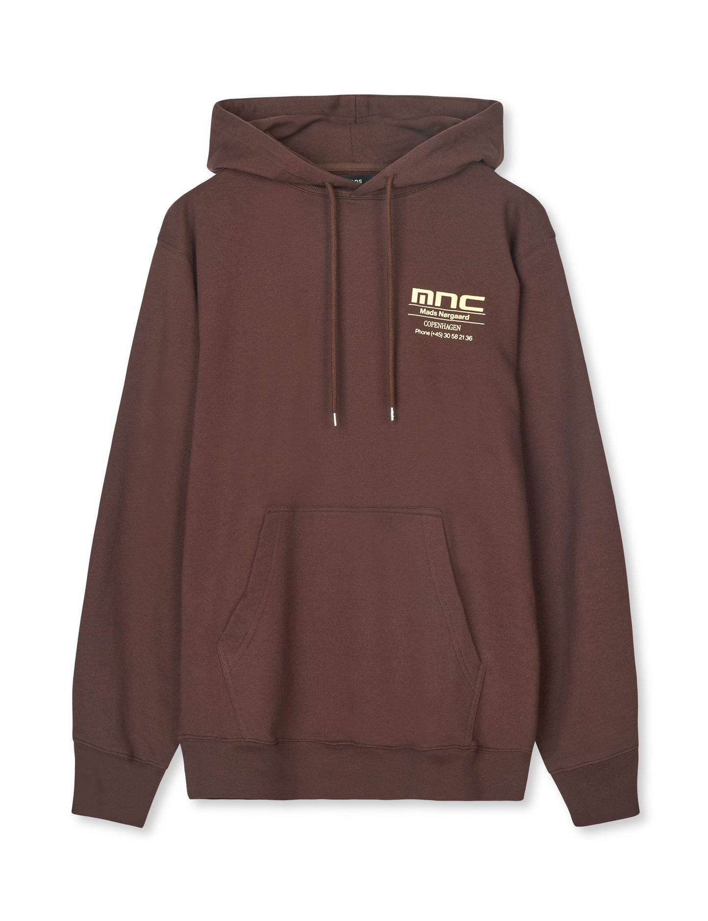 Compact Cotton MNC Hoody, Chicory Coffee