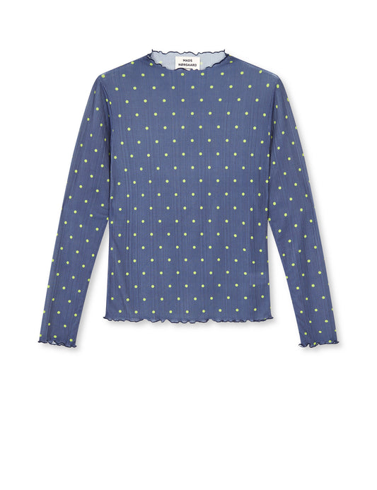 Fancy Jersey Minnie Top, AOP Dot/Parisian Night