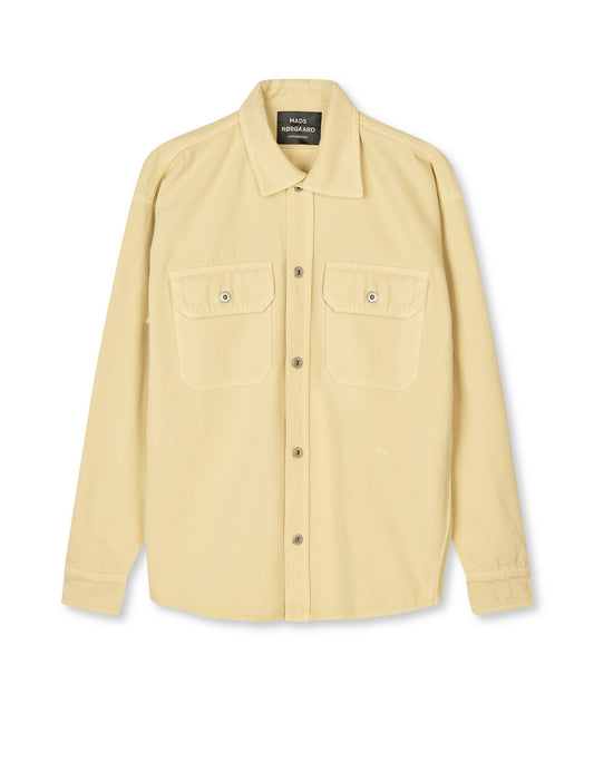 Sunset Twill August Work Shirt, Tender Yellow