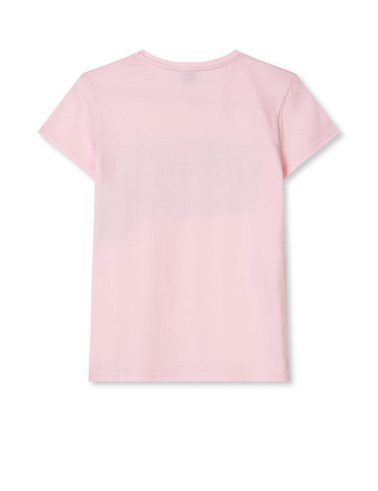 Single Cotton Tuvina Tee, Parfait Pink