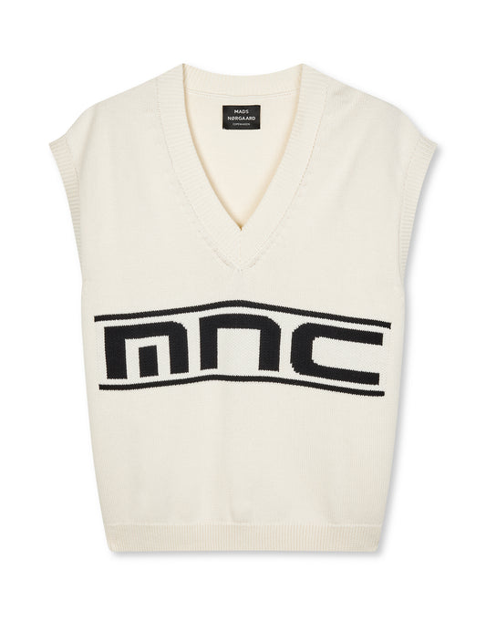 Tight Cotton Harper MNC Vest, Vanilla Ice