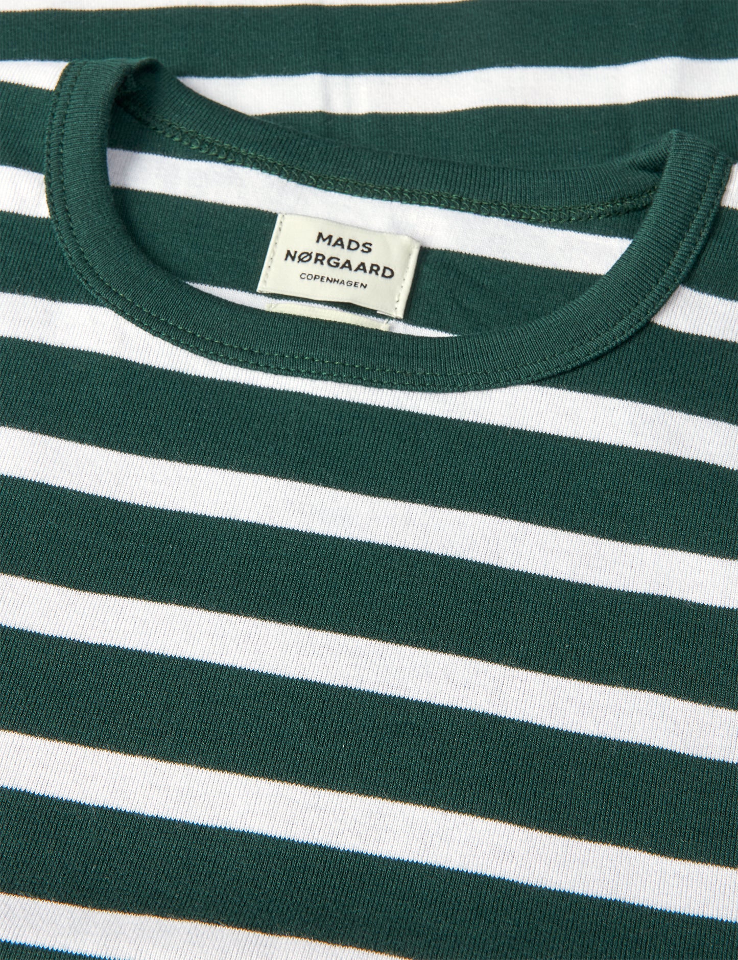 Trio Rib Tobino Tee LS, Pine Grove/White/Verdant Green