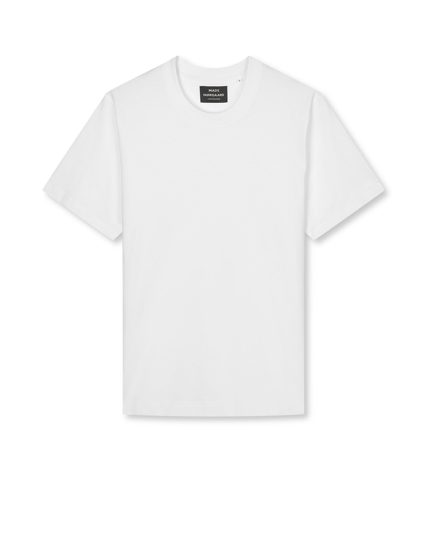 Cotton Jersey Frode Tee, White