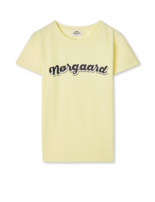 Single Cotton Tuvina Tee, Tender Yellow