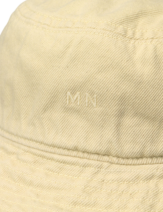 Sunset Twill Bucket Hat, Tender Yellow