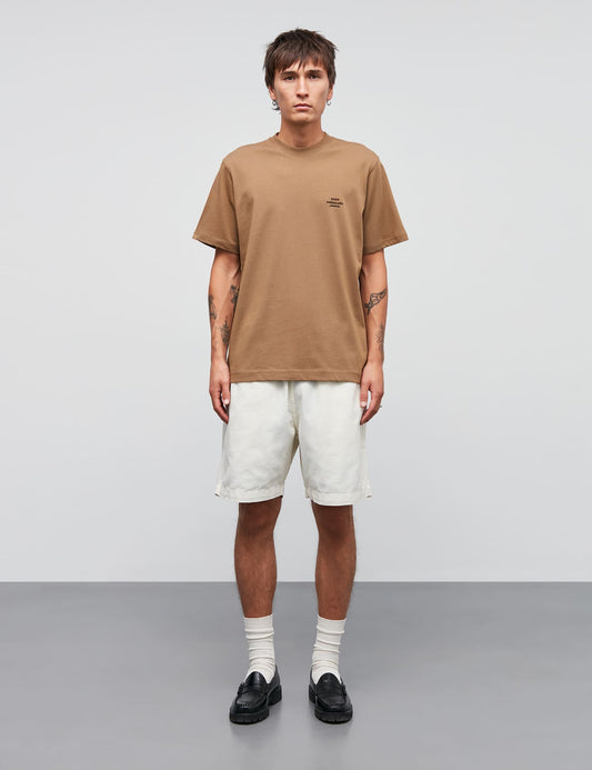 Cotton Jersey Frode Emb Logo Tee, Kangaroo