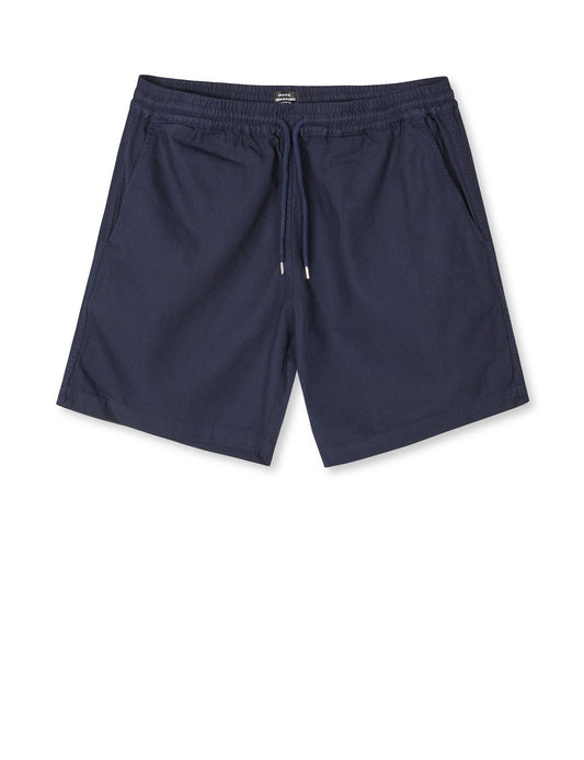 Dyed Canvas Beach Shorts, Deep Well