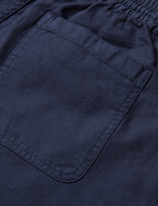 Dyed Canvas Beach Shorts, Deep Well