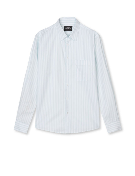 Prime Cotton Poplin Sune Shirt, Ballad Blue/White