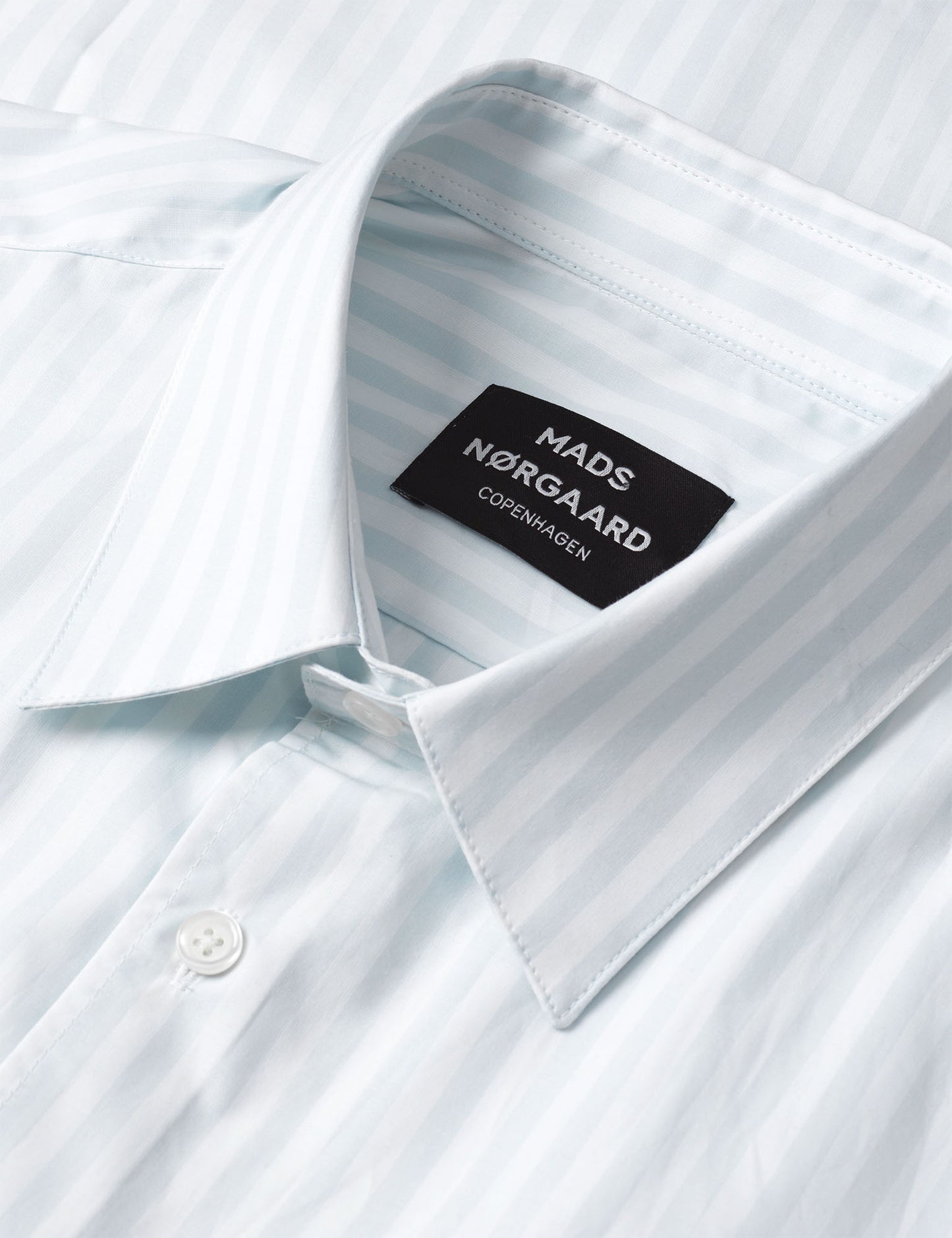 Prime Cotton Poplin Sune Shirt, Ballad Blue/White