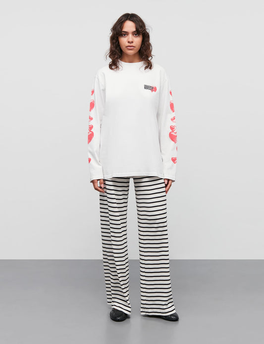 Cotton Jersey Jerry Tee LS, Snow White
