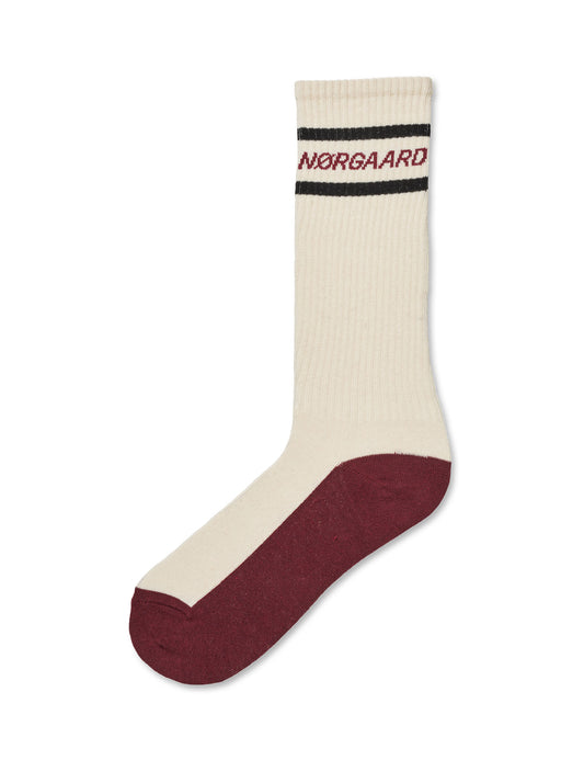 Sock Single Sport Longo, Off White