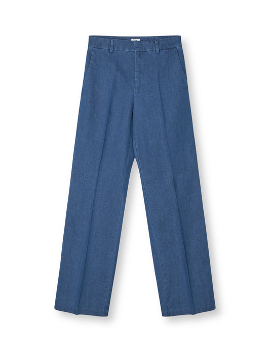 Soft Denim Perry Pants, Sargasso Sea