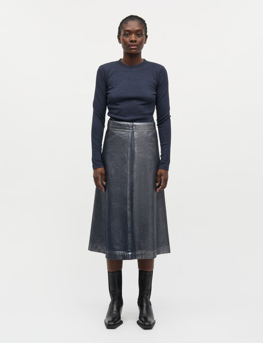 2x2 Lurex Tuba Tee LS, Parisian Night