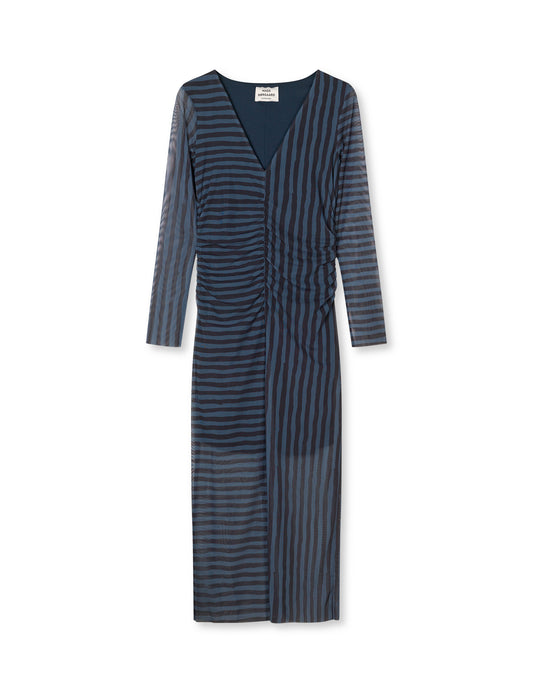 My Mesh Misa Dress AOP, Parisian Night/Black