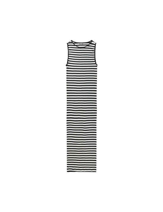 NPS Tank Dress Broadway, Black/Ecru