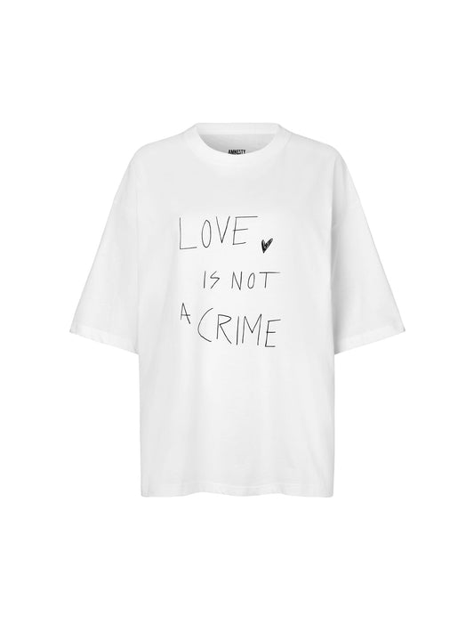 Single Cotton Love Tee,  Cloud Dancer